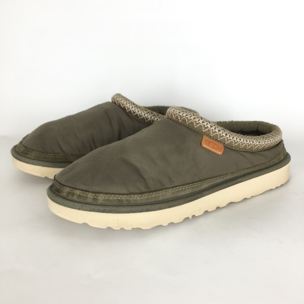 UGG Tasman Military Green Nylon Slipper Shoe Men’s Size 11 - Picture 5 of 13